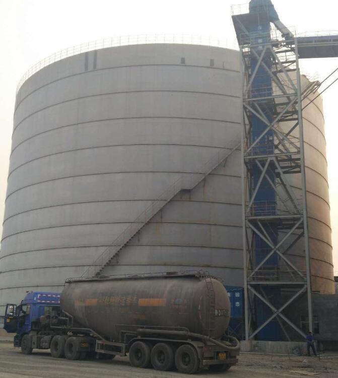 天山5万吨钢板库